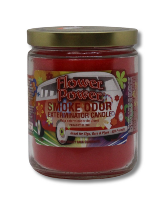 Smoke Odor Exterminator Candle Flower Power