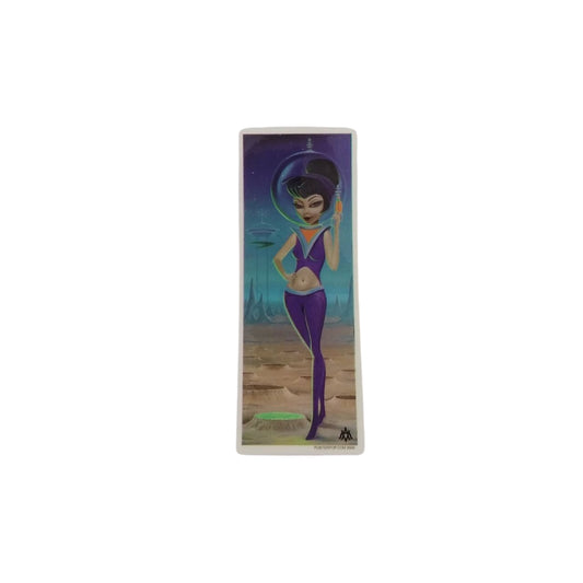 Woman on Alien Planet - Sticker